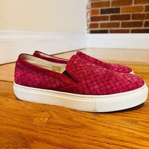 M. Gemi Woven Slip On Sneakers Loafers Women's Size 8